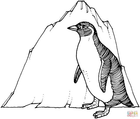 Penguin Coloring Page 2