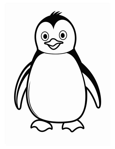 Penguin Coloring Page 5