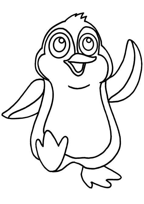 Penguin Coloring Page 8