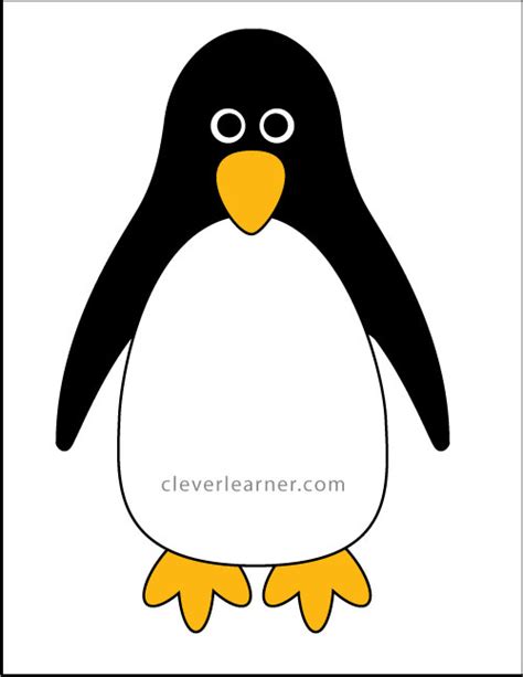 Penguin Templates for Kids 7