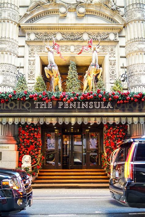 The Peninsula New York's iconic Christmas tree