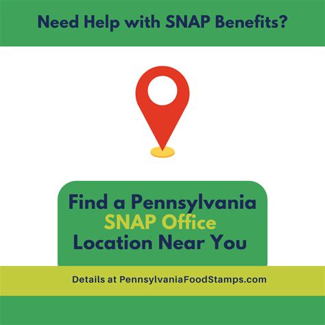 Pennsylvania Food Stamp Office Locations