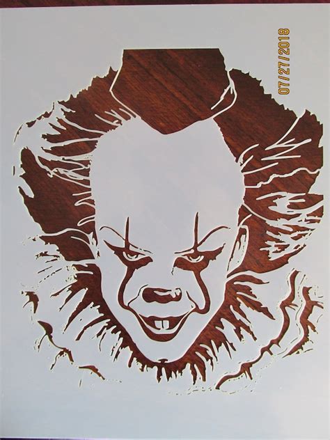 Pennywise Face Templates