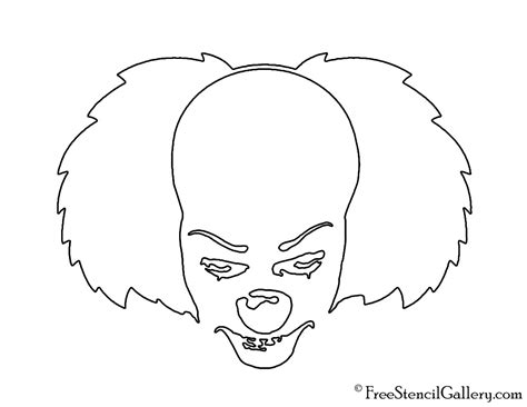 Pennywise Face Templates Gallery