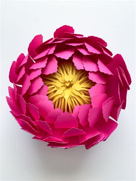 Peony Paper Flower Masterpiece 1