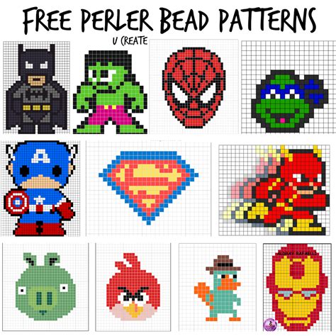 Perler Bead Patterns for Kids