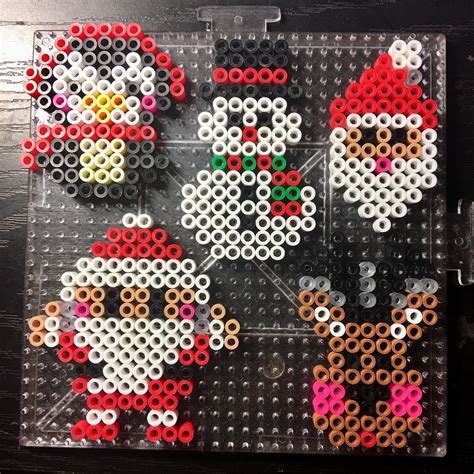 Perler beads holiday patterns