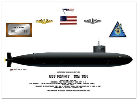 Permit class submarine during an exercise