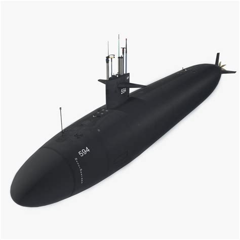 Permit class submarine underway