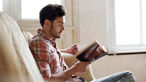 Person reading a book