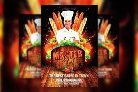 Modern and Colorful Personal Chef Flyer Template