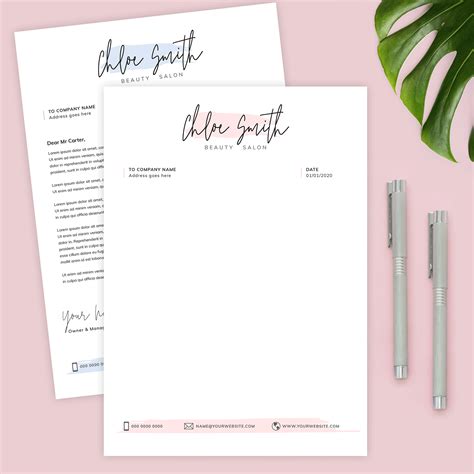 Personal Letterhead Template