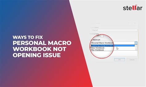 Personal Macro Workbook Not Appearing in Disabled Items