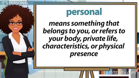 Description of Personal Meaning