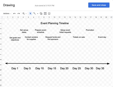 Personal Timeline Template Google Docs