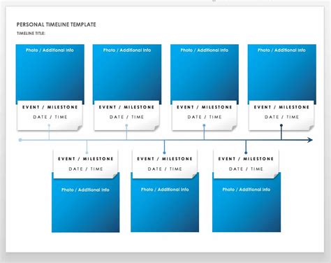 Personal Timeline Template Word Download