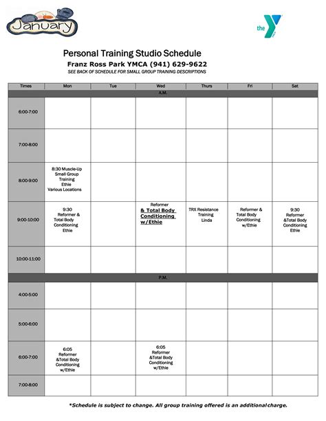 Personal Trainer Template 1