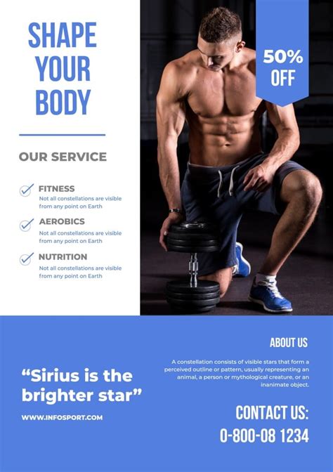 Personal Training Flyer Template