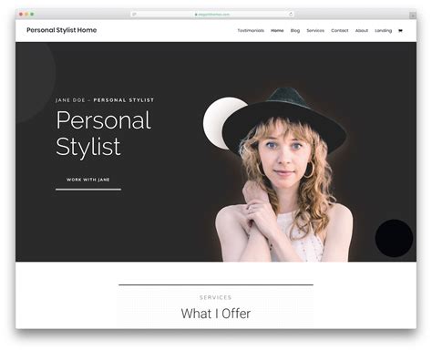 Personal Website HTML5 Template