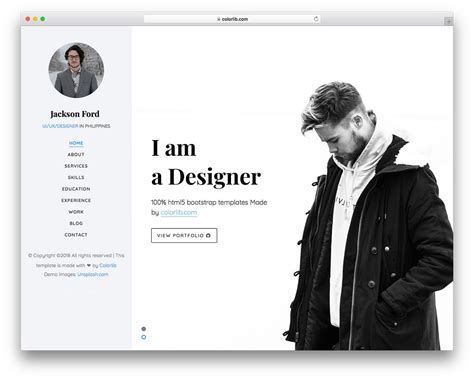 Personal Website Template