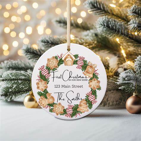 Personalized Ceramic Christmas Ornaments