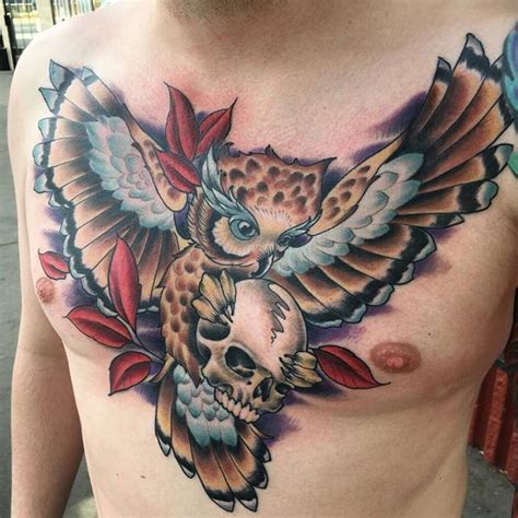 Personalized Chest Tattoo