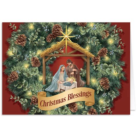 Personalized Christmas Cards Religious