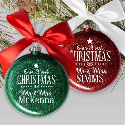 Personalized Christmas Ornament with Special Message