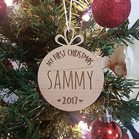 Personalized Christmas Tree Ornaments