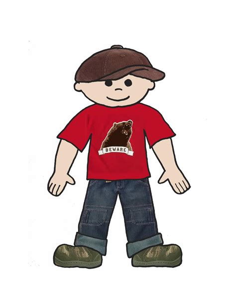 Personalized Flat Stanley Character Image 2