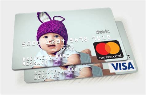 A photo of a personalized gift card