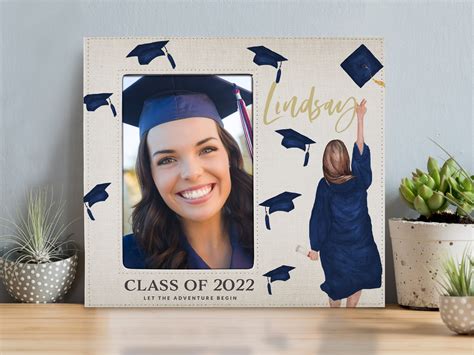 Personalized Graduation Photo Frame Template Ideas