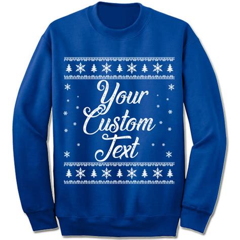 Personalized Holiday Sweaters