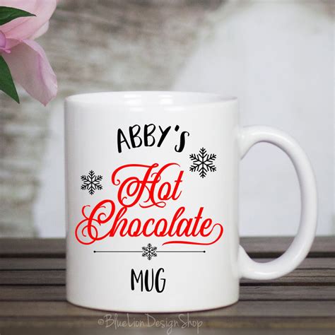 Personalized Hot Cocoa Mug Template