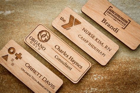 Personalized name tag for doctors