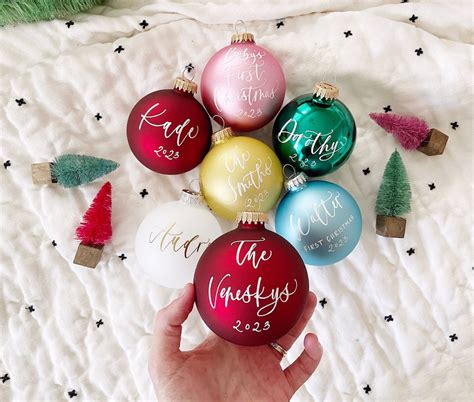 Personalized Ornaments