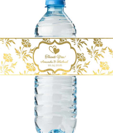 Personalized Water Bottle Label