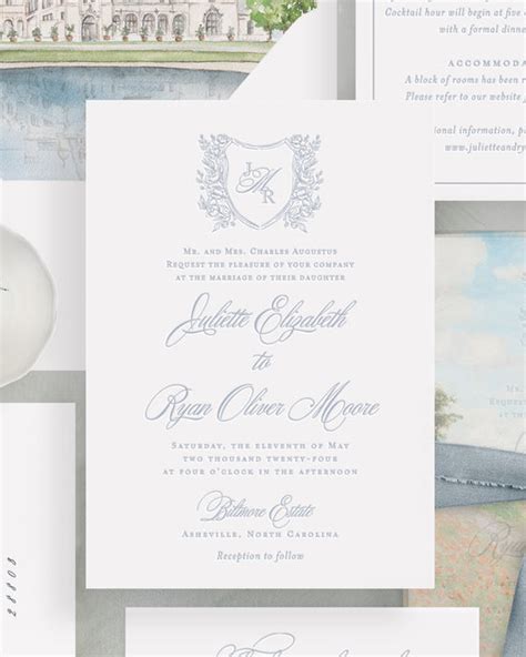 A personalized wedding invitation template