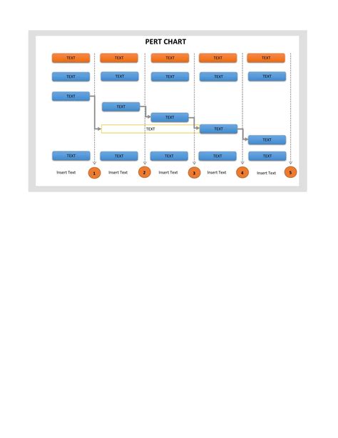 Pert Chart Template Excel Example 1