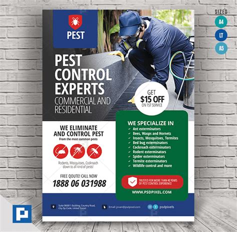 Pest Control Flyer