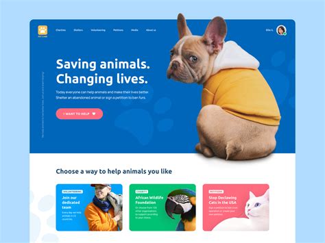 Pet Care Website Template by Shopify