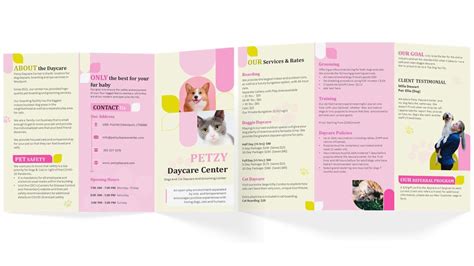 Pet Daycare Center template example