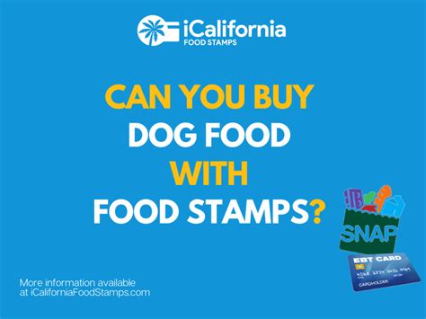 Pet Food for Food Stamps