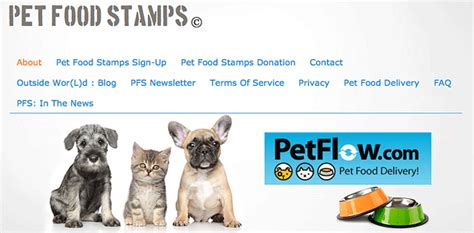 Pet Food Stamp Programs FAQs