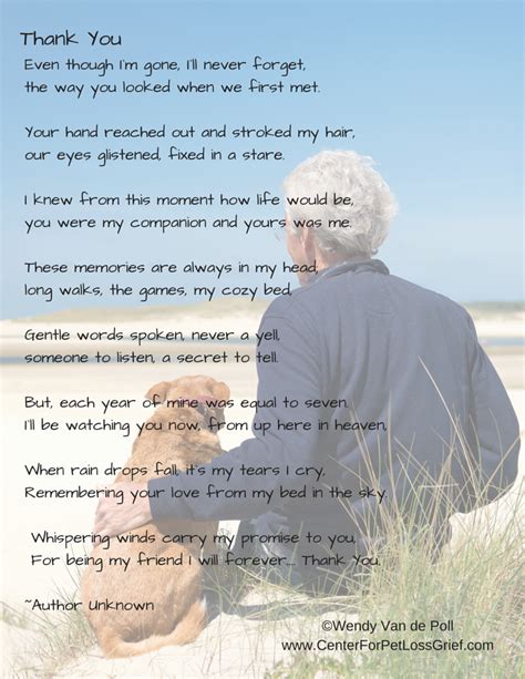 Pet Loss Poem 10