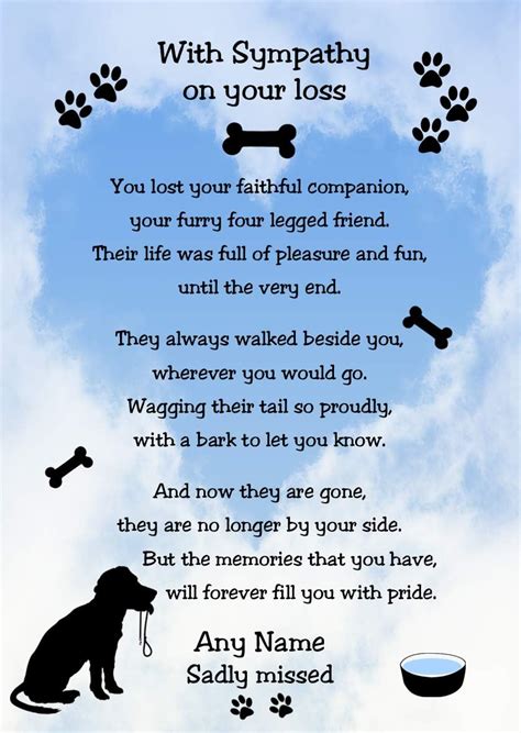 Pet Loss Poem