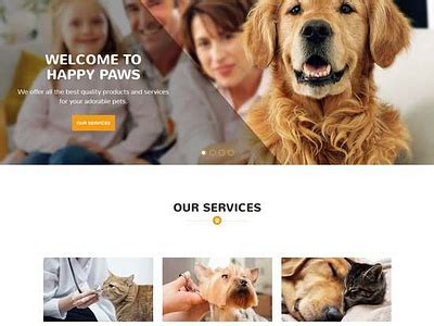 PetLover WordPress Template Example