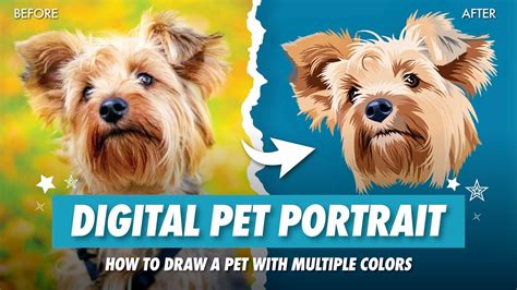 Pet portrait app screenshot