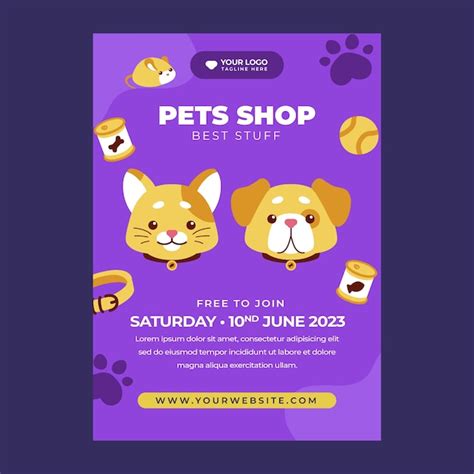 Pet Shop Website Template