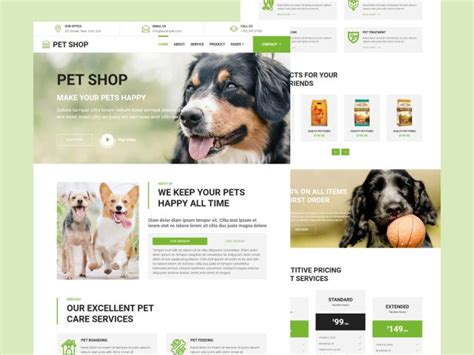 Pet Shop Template Gallery 5